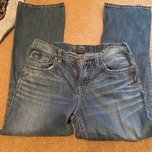 Men’s Silver jeans Craig